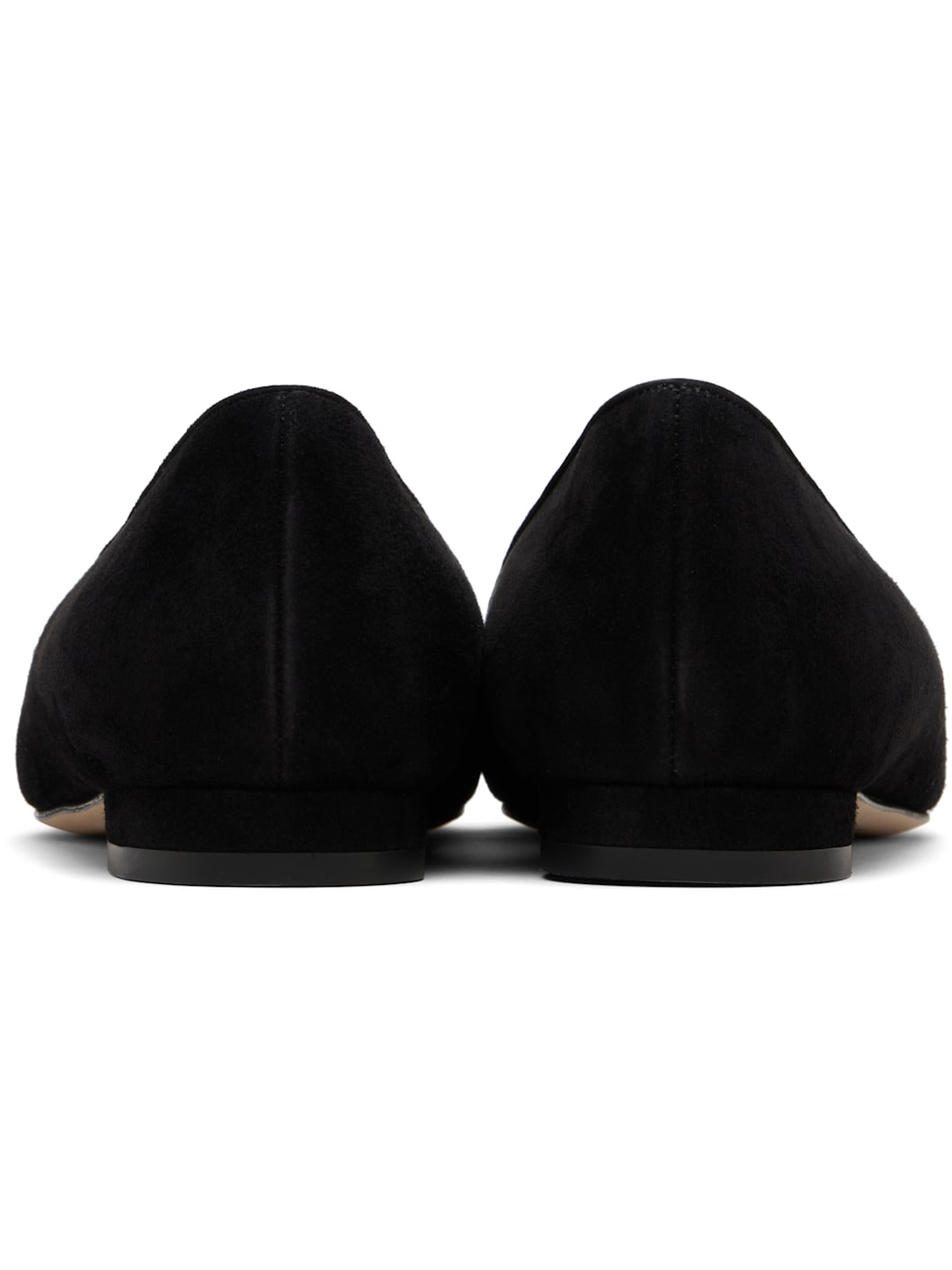 Black Maysale Pump Ballerina Flats - 2