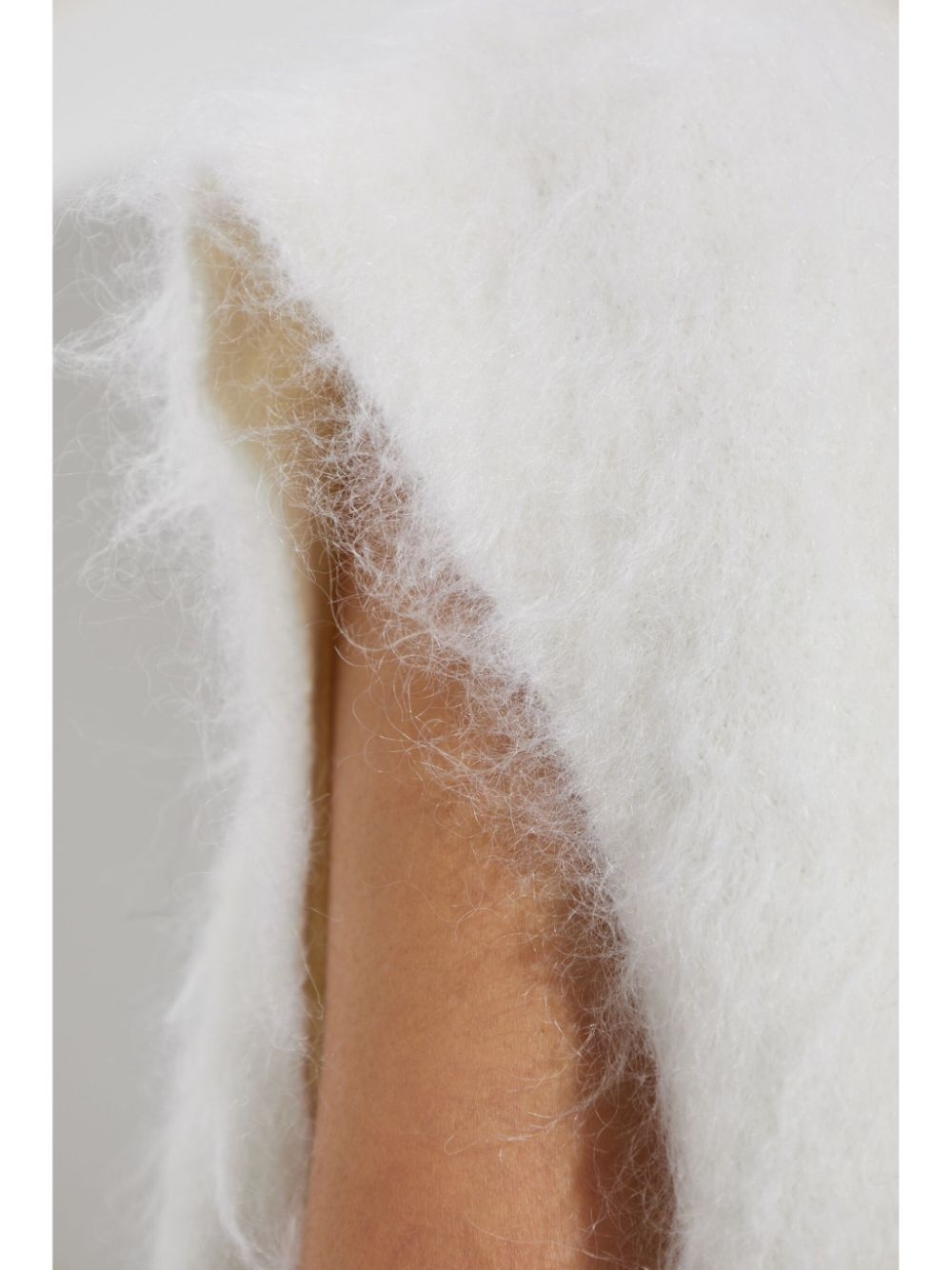 brushed mini dress - 5