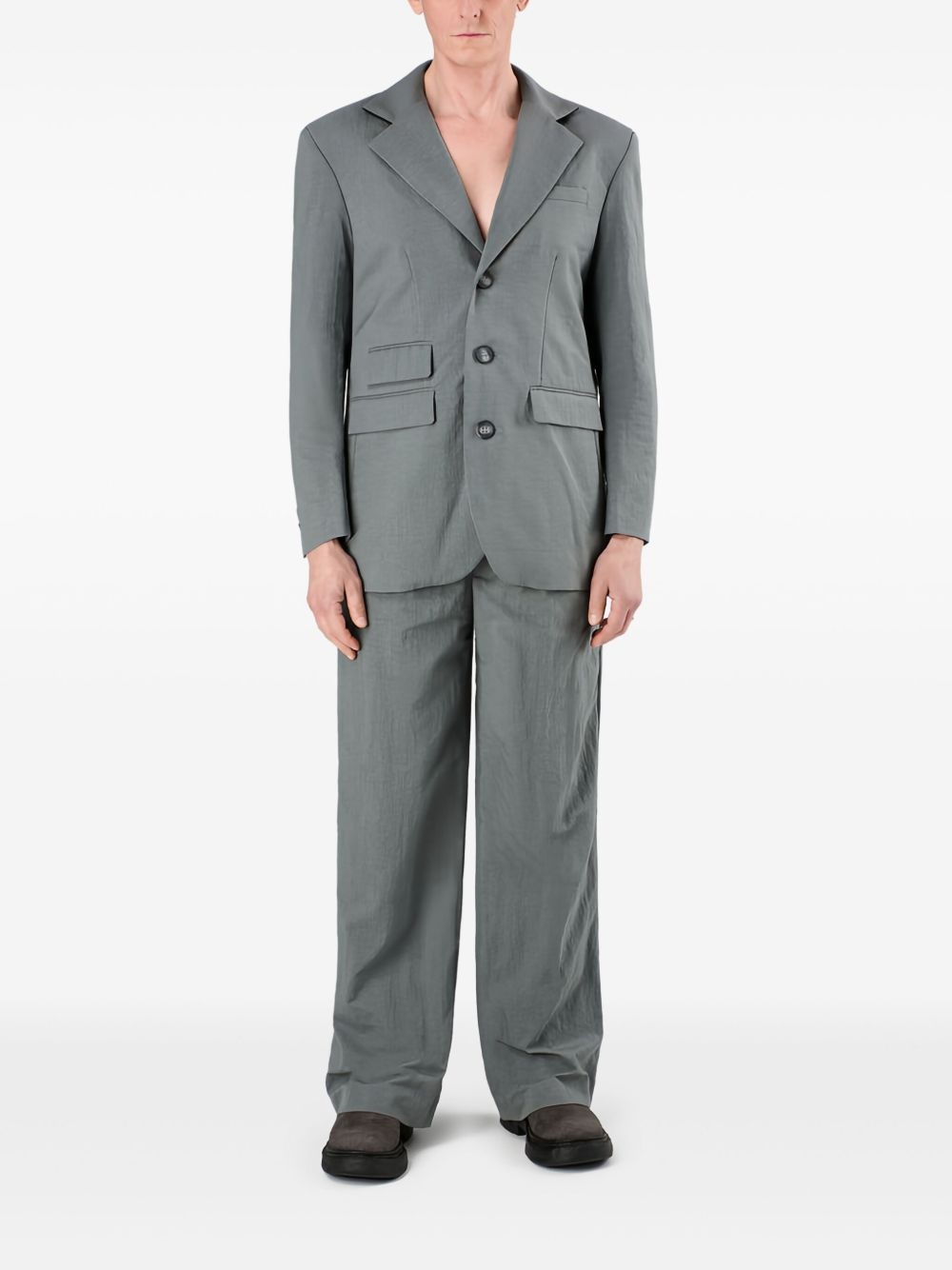 single-breasted blazer - 3