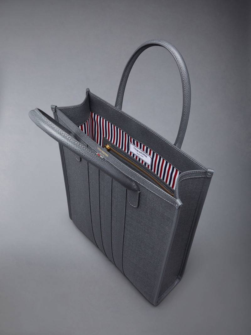4-Bar-stripes vertical tote bag 5