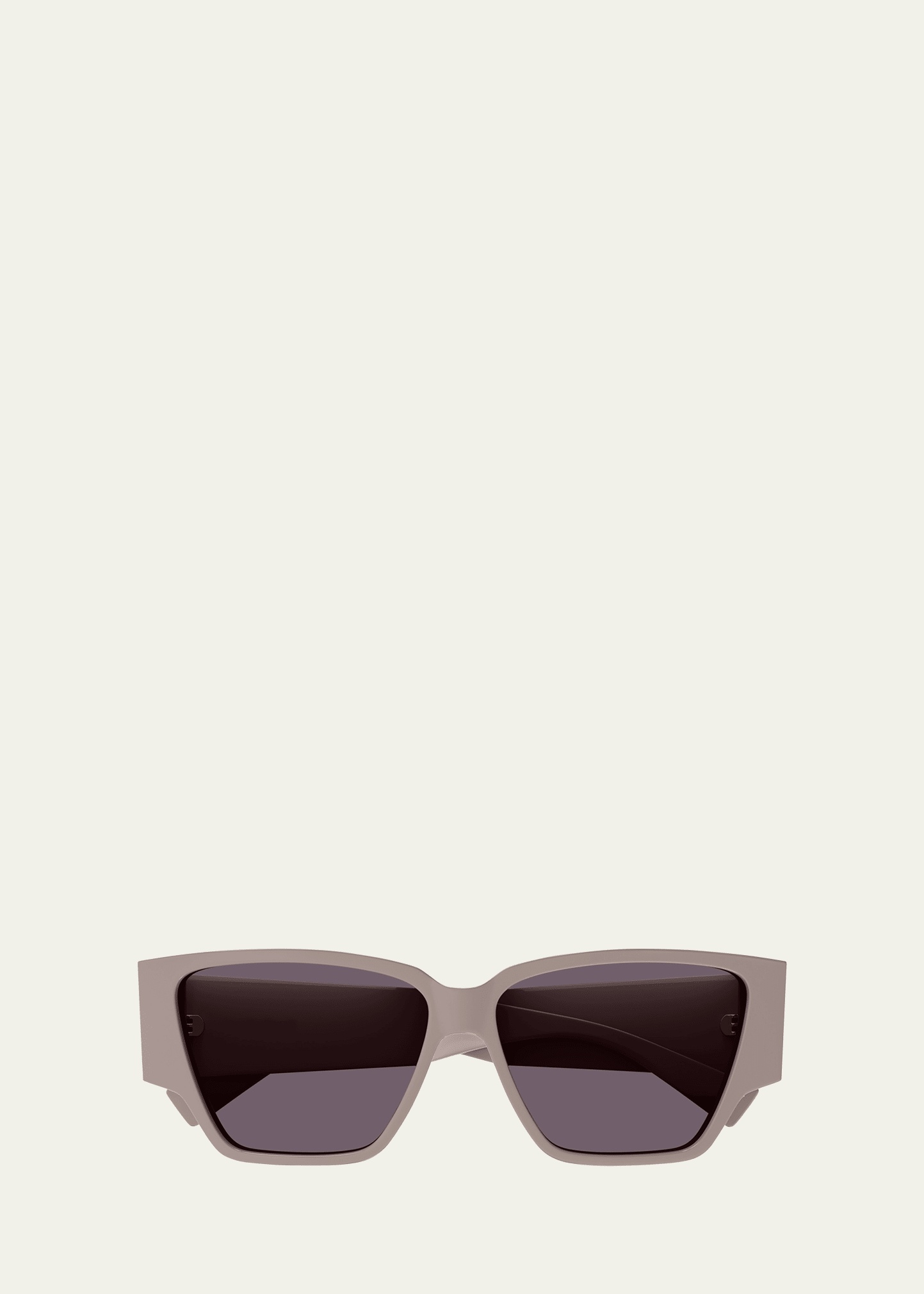 Logo Pink Acetate Butterfly Sunglasses - 1