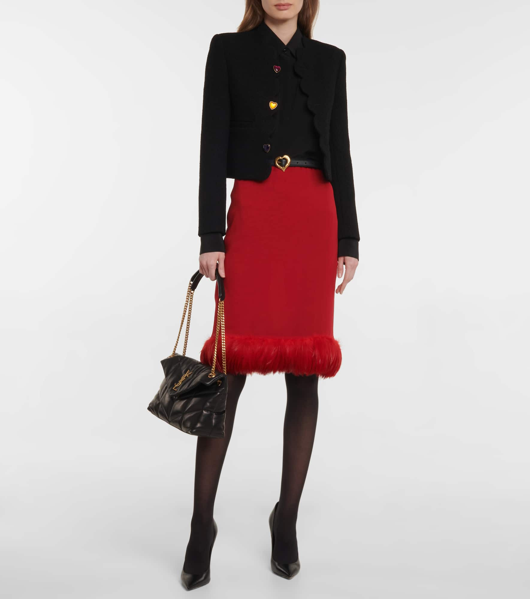 Puffer Small leather shoulder bag - 5