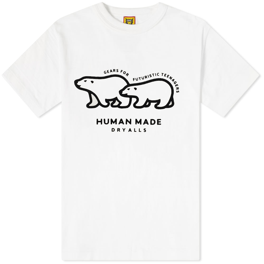 Human Made Polar Bear Outline Tee - 1