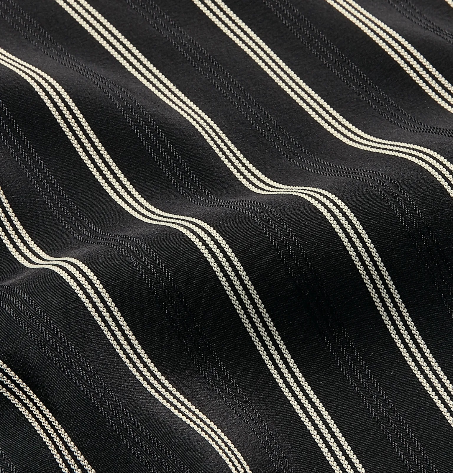 Striped Silk-Blend Voile Shirt - 3