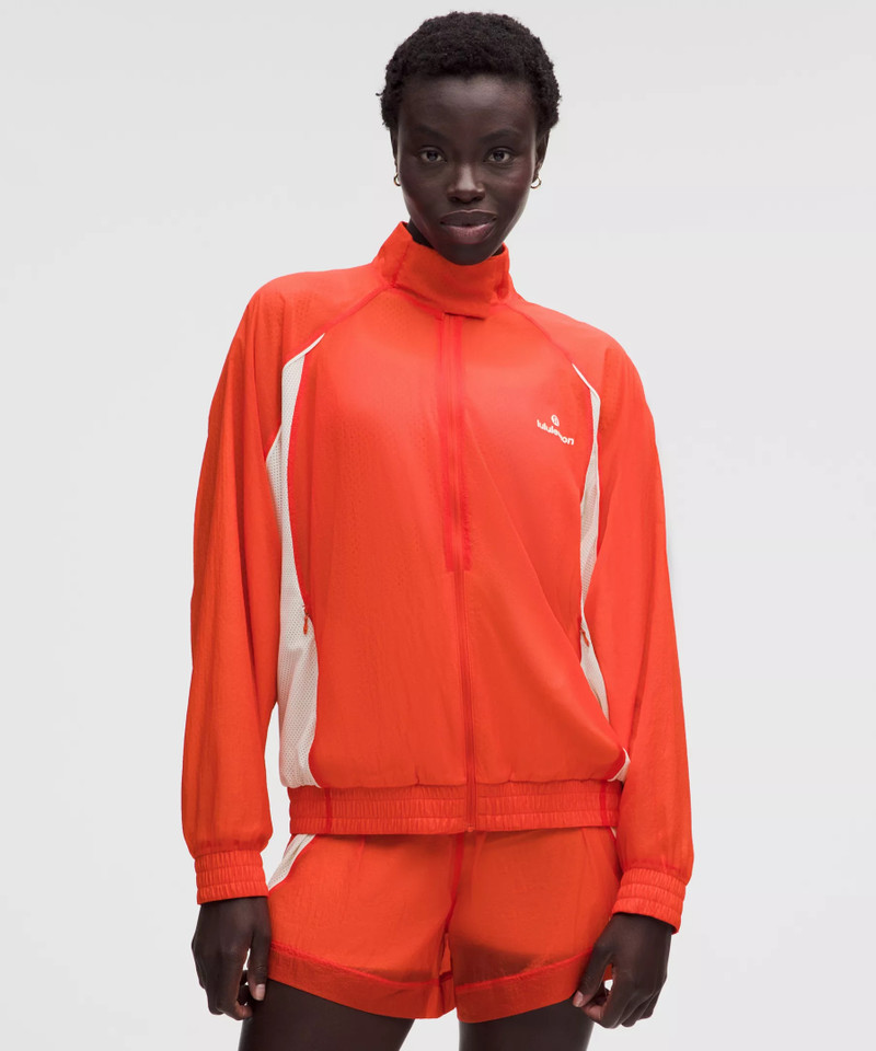 lululemon License to Train Textured Nylon Jacket outlook