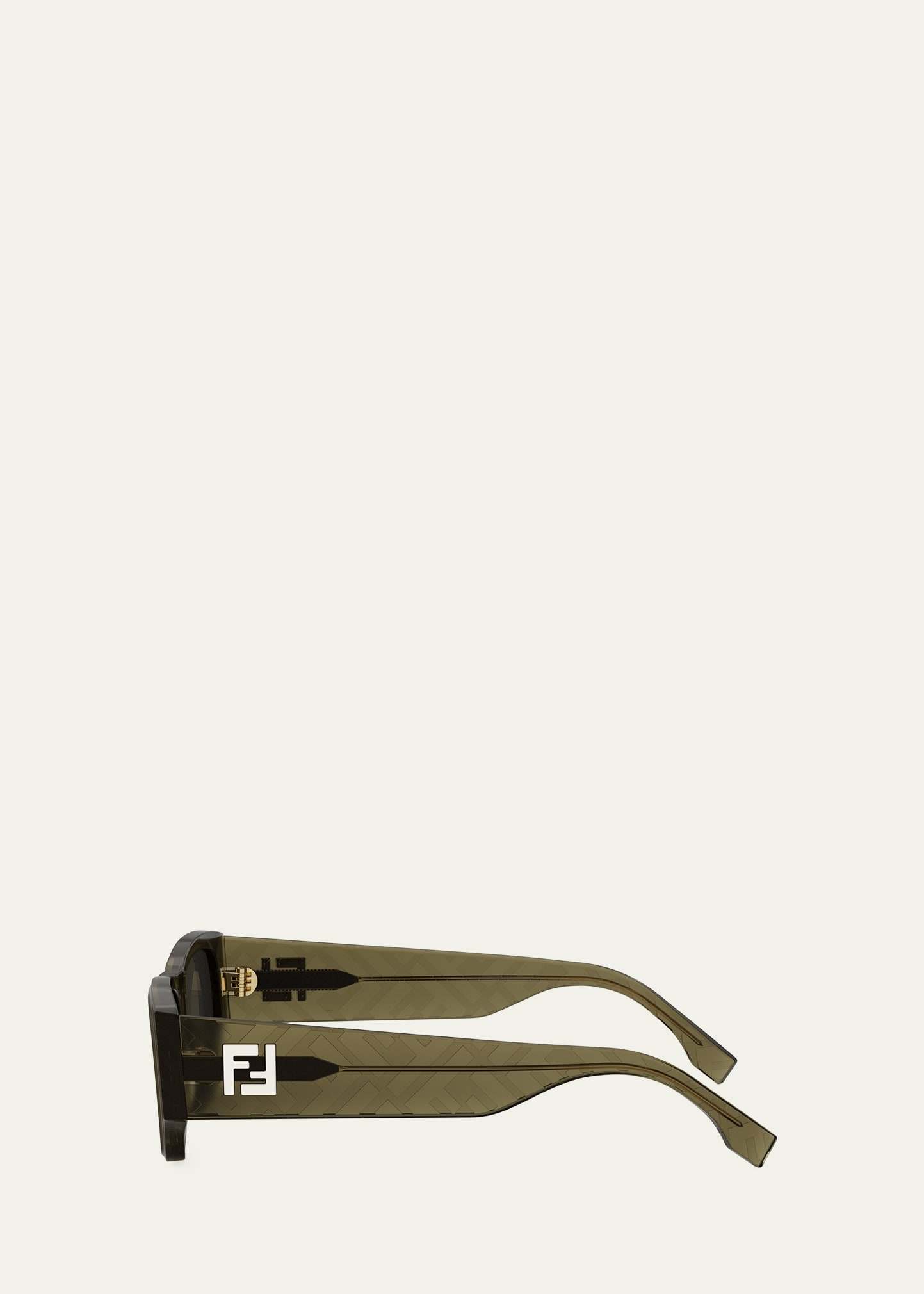 Men's FF Squared Rectangle Sunglasses - 3