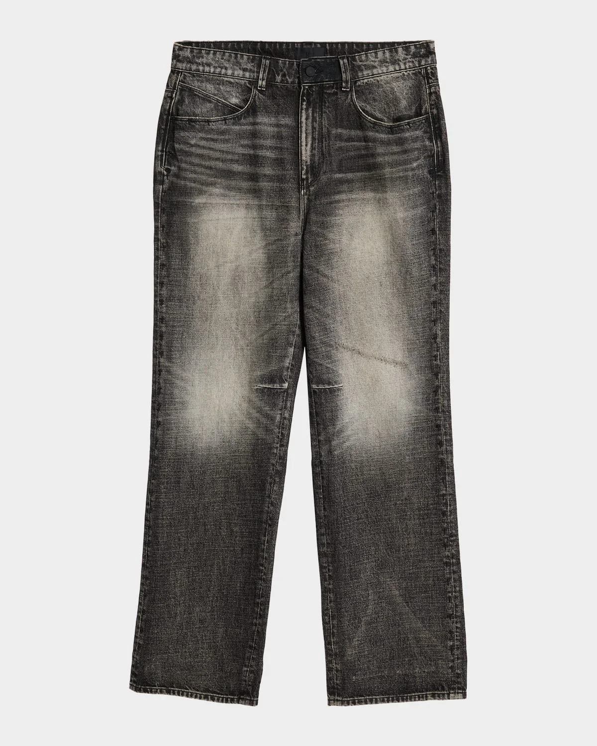 Men's Jonas Distressed Straight-Leg Jeans - 1