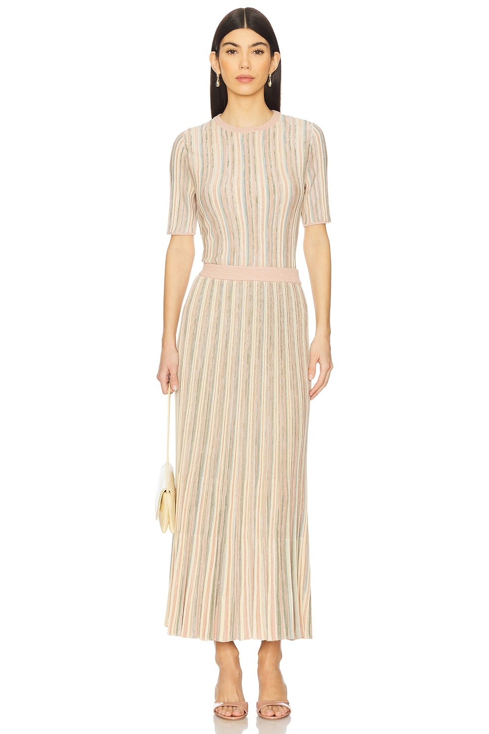Illuminate Mouline Maxi Skirt - 5