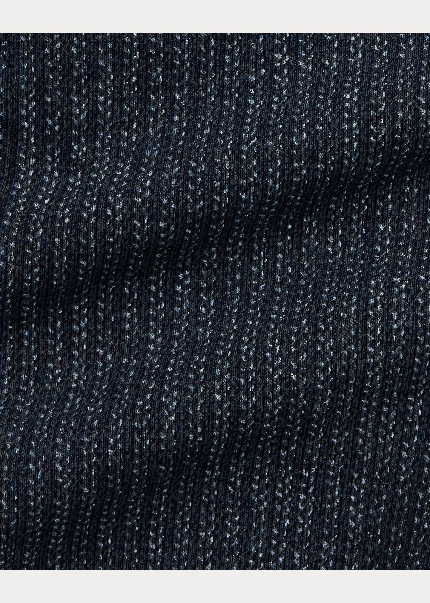Print Indigo Fleece Vest - 5