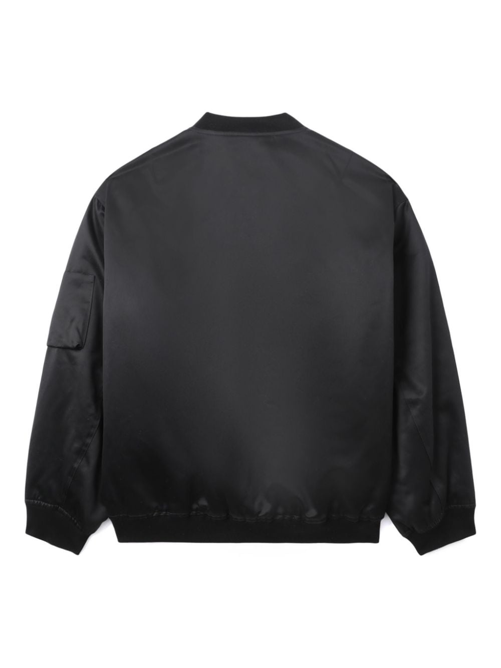 Zipped sleeve bomber jacket - 6