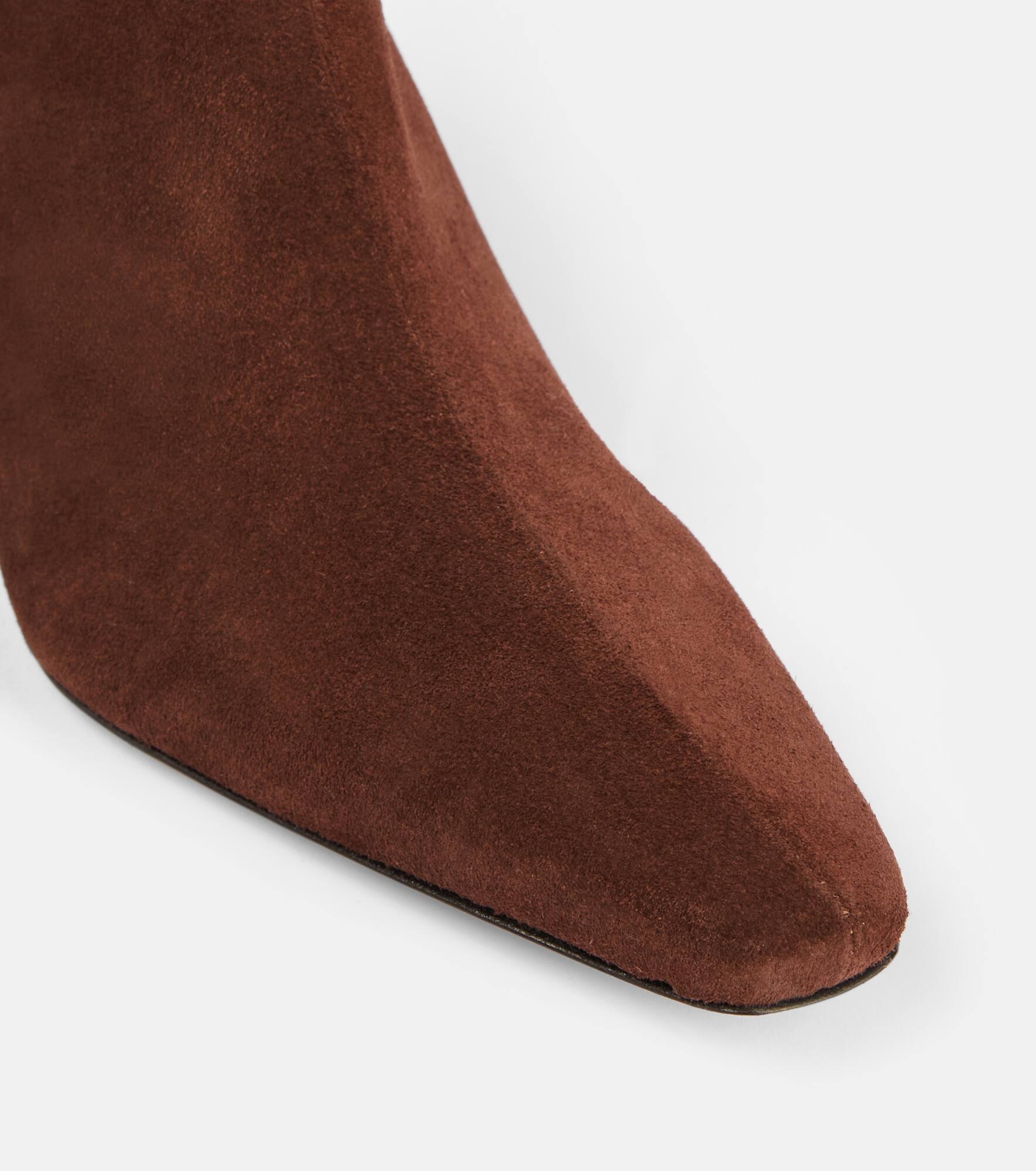 Wally 55 suede ankle boots - 5