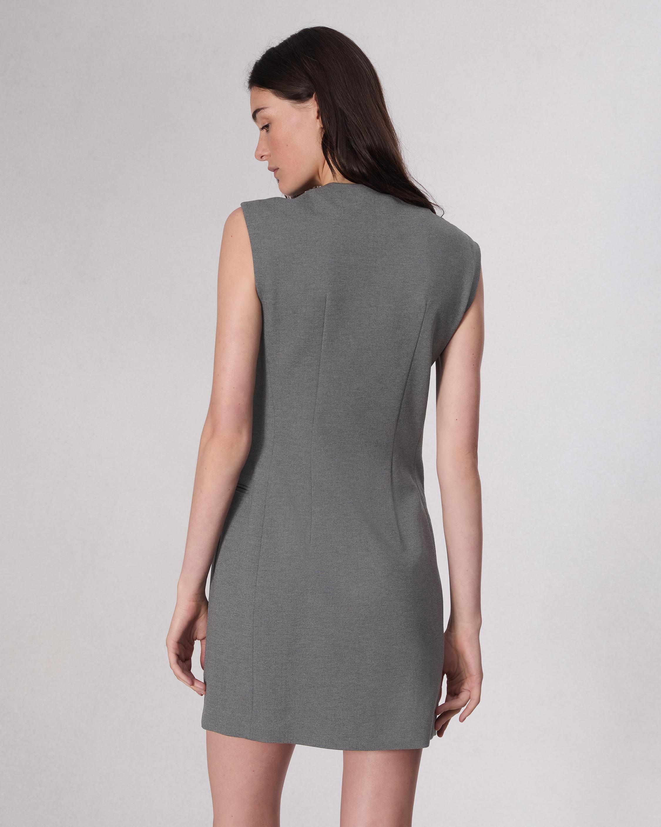 Tina Ponte Shift Dress - 4