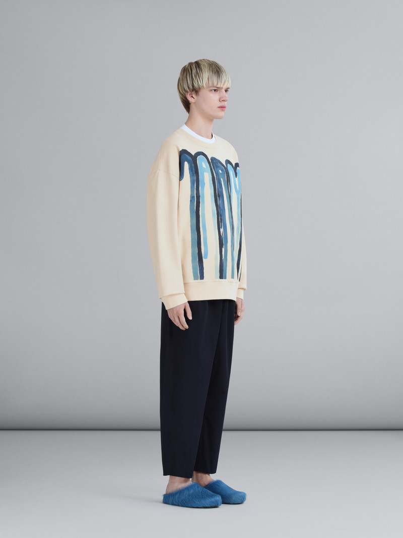 DRIPPING LOGO BIO JERSEY T-SHIRT 5