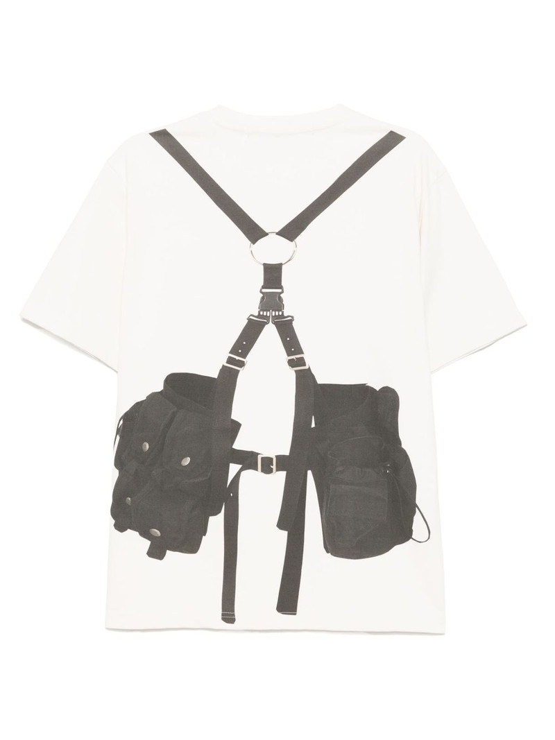 Andersson Bell utility vest trompe loeil T-shirts outlook