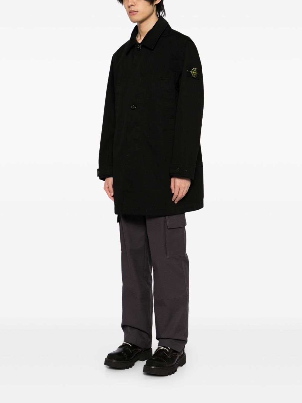 COTTON TRENCH COAT - 3