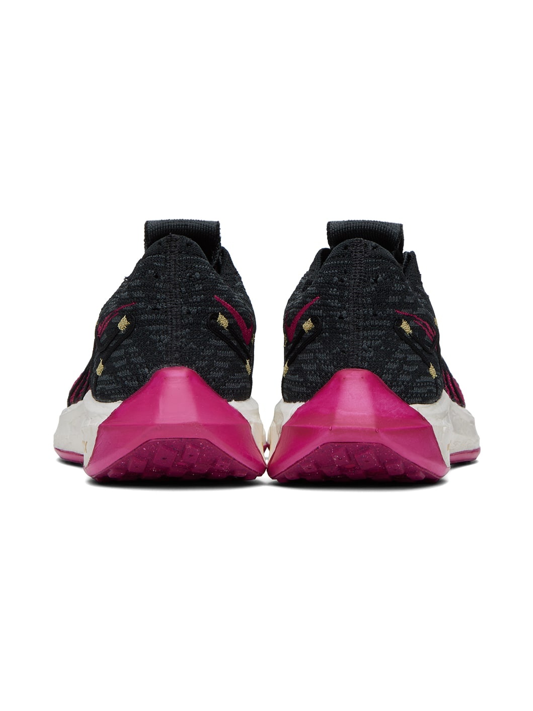 Black & Pink Pegasus Turbo Sneakers - 2