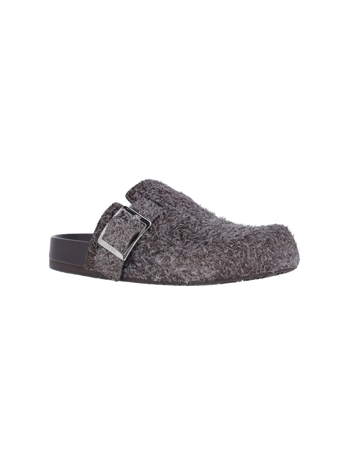 Loewe Ease Buckle mule in brushed suede - 2