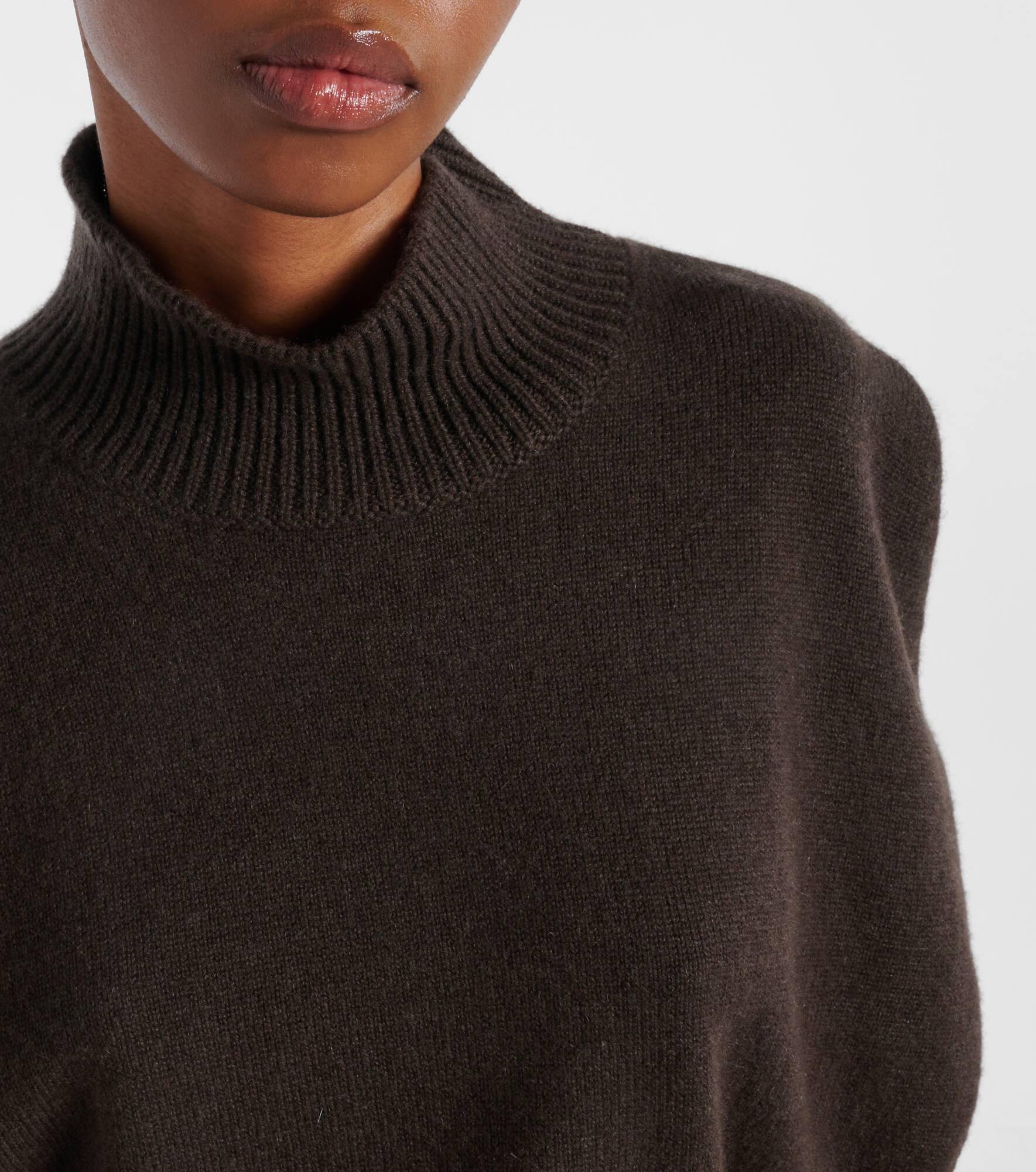 Zaya knitted cashmere top - 4