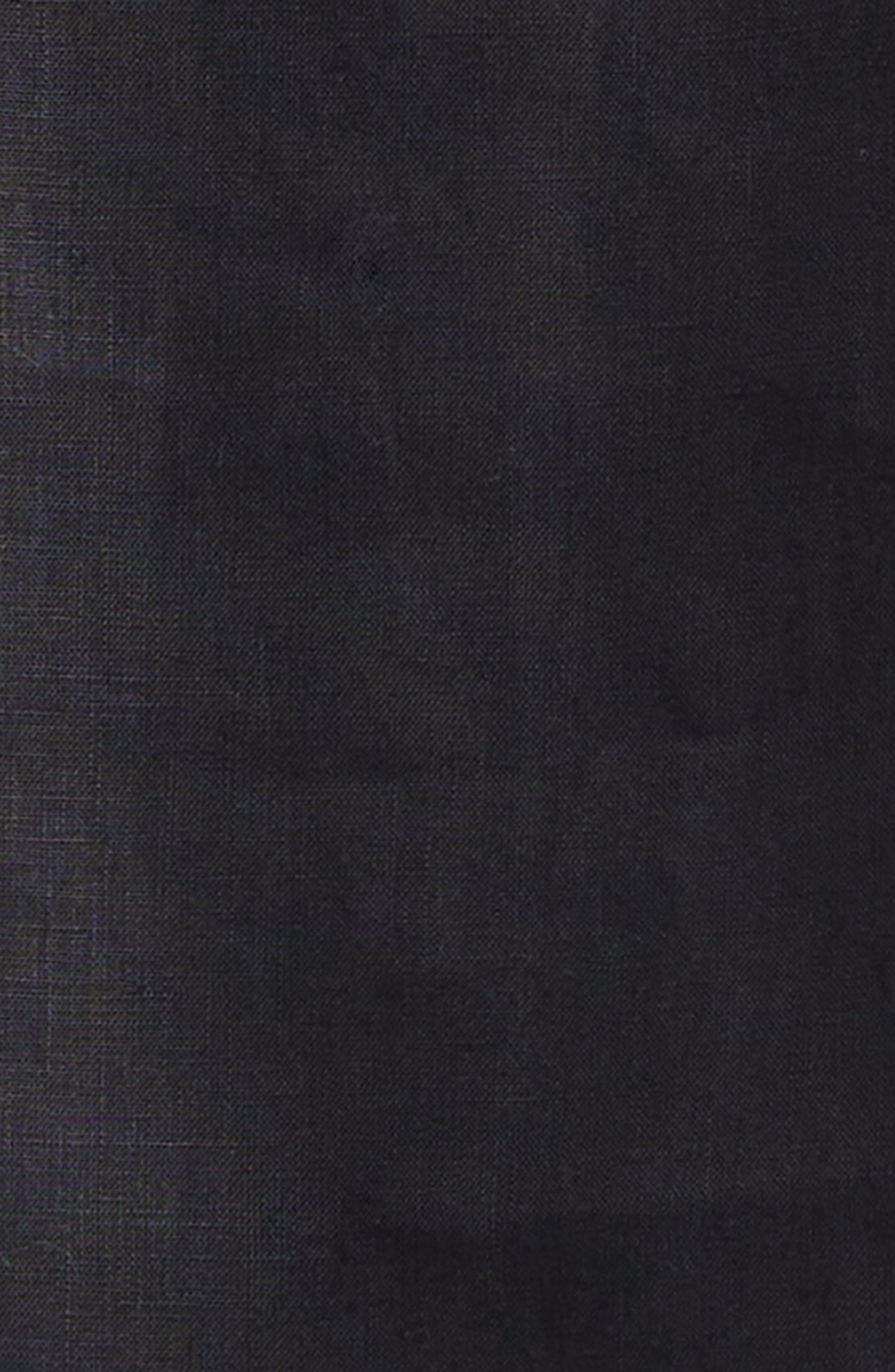 Dolce&Gabbana Short Sleeve Linen Shirt in N0000 Black at Nordstrom - 7