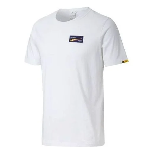 PUMA x Randomevent Tee 'White Black Yellow' 598068-02 - 1