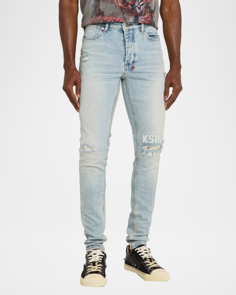 Men's Van Winkle Stretch Skinny Jeans 4