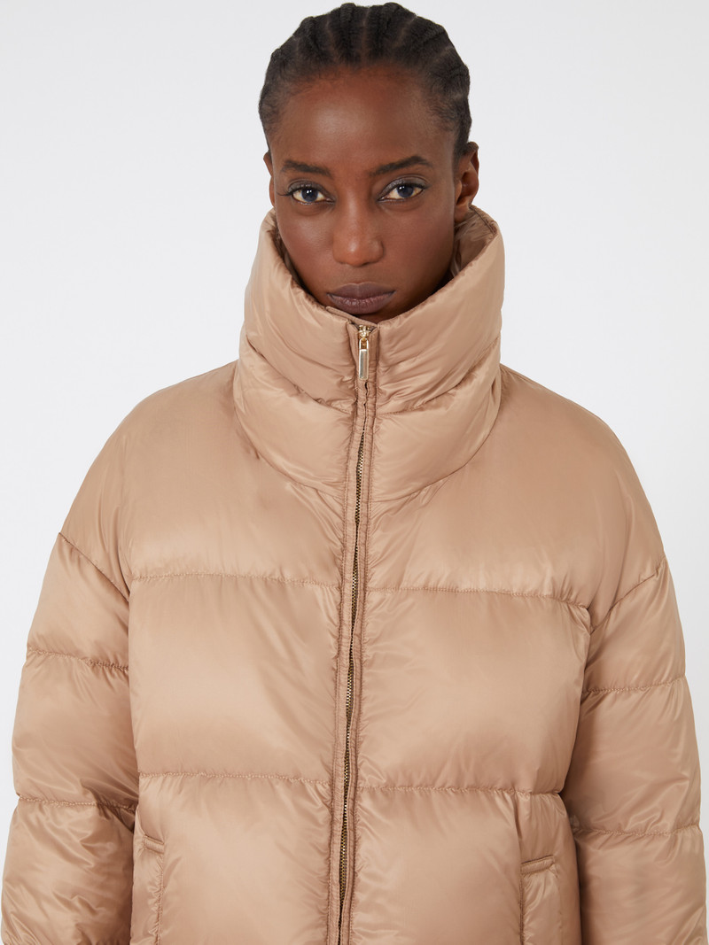TREBI Hooded down jacket in water-repellent fabric 5