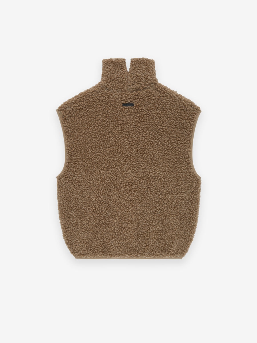 Polar Fleece High Neck Muscle Tee - 3