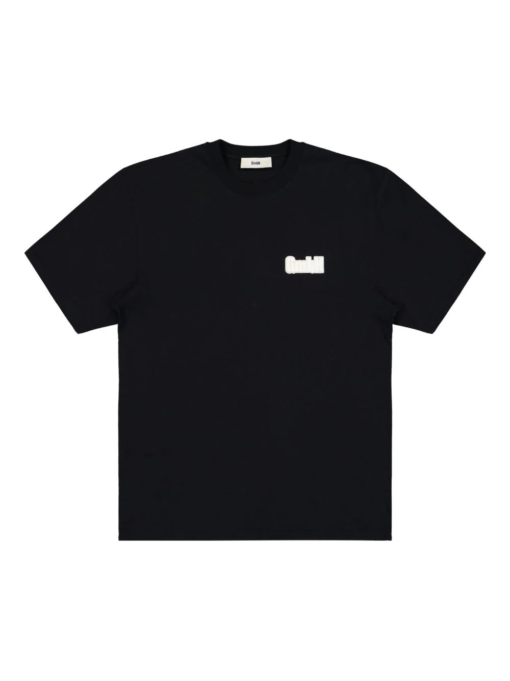 embroidered cutout logo T-shirt - 1