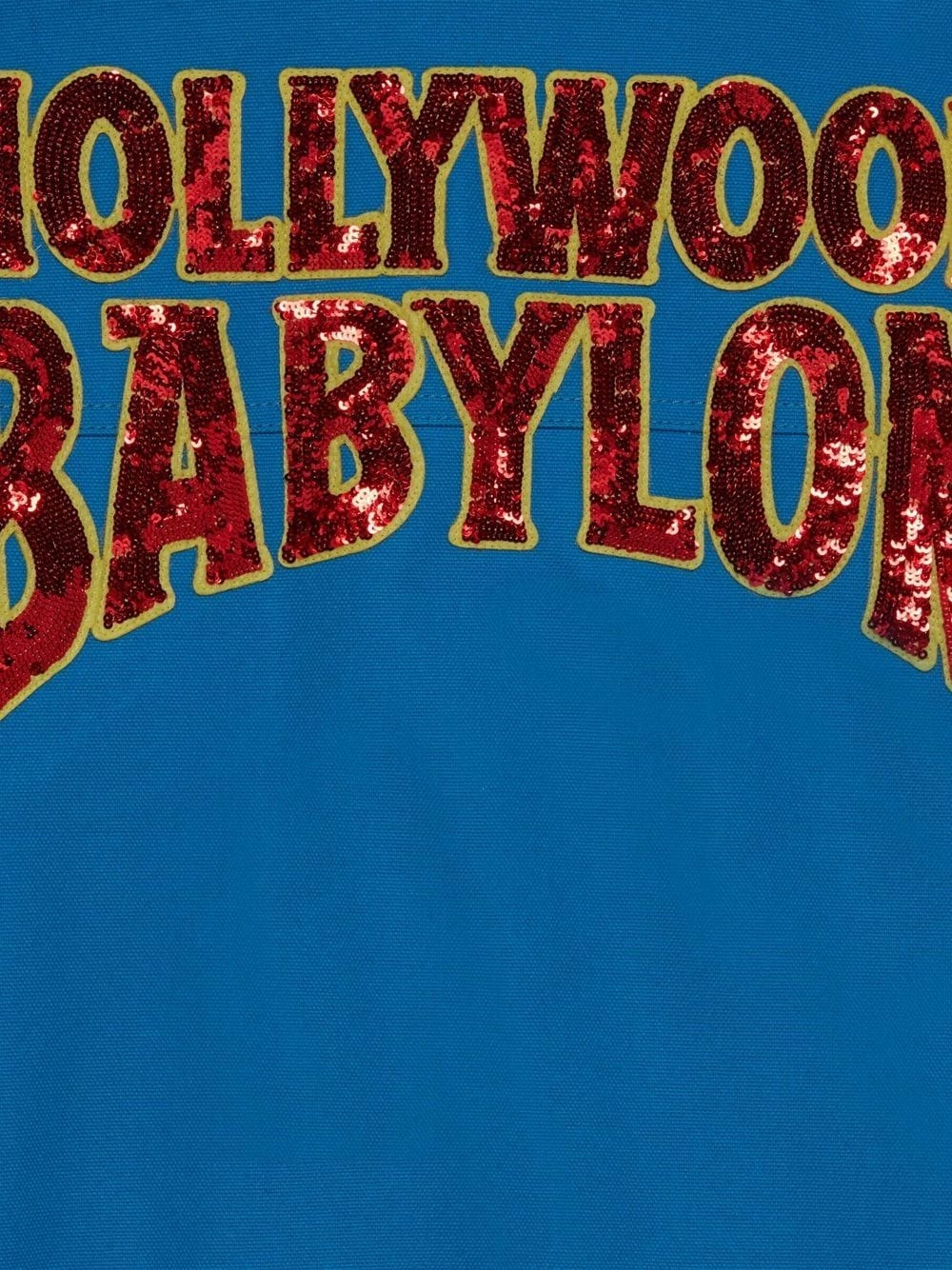 Hollywood Babylon-patch jacket - 3