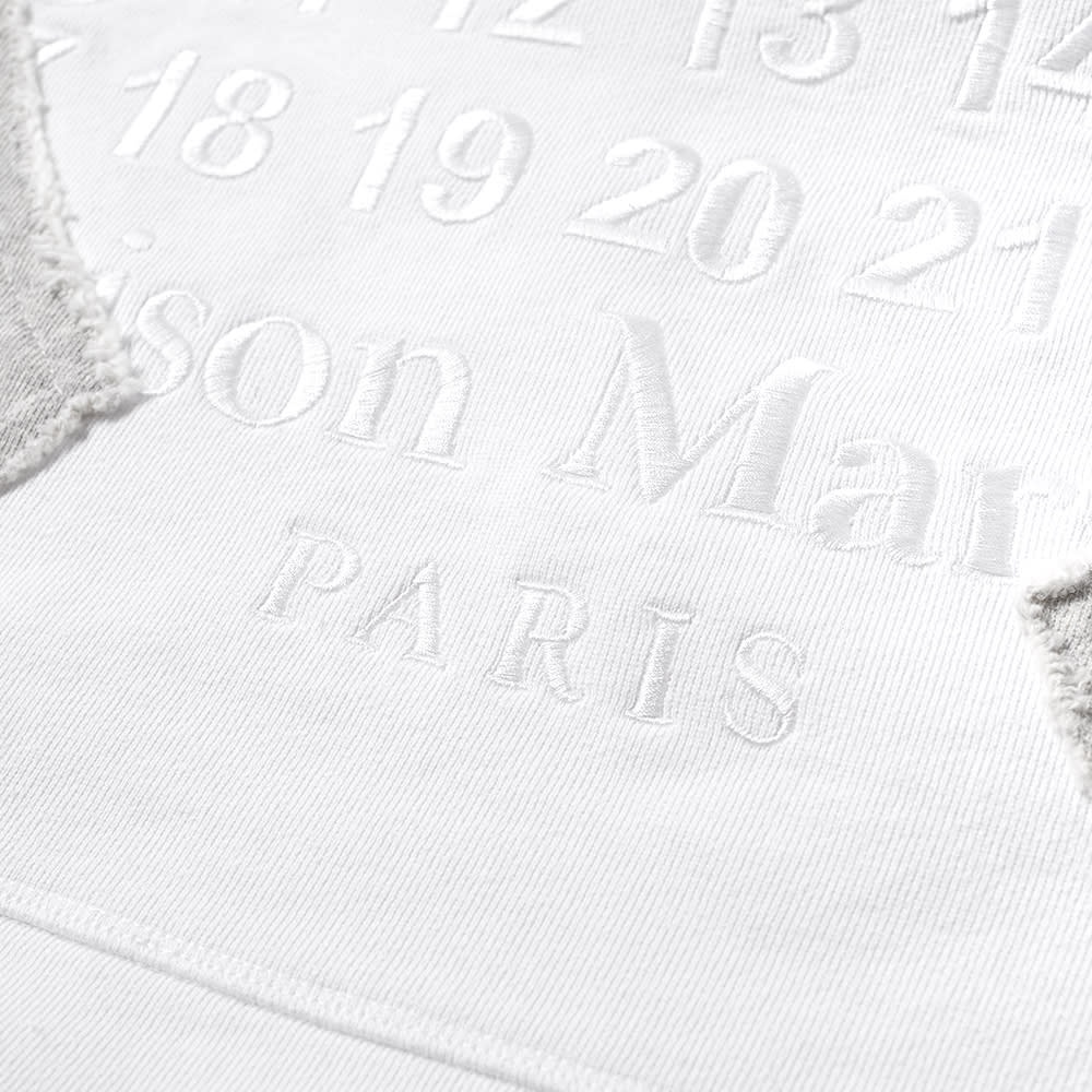 Maison Margiela 10 Cut & Sew Embroidered Logo Crew Sweat - 2