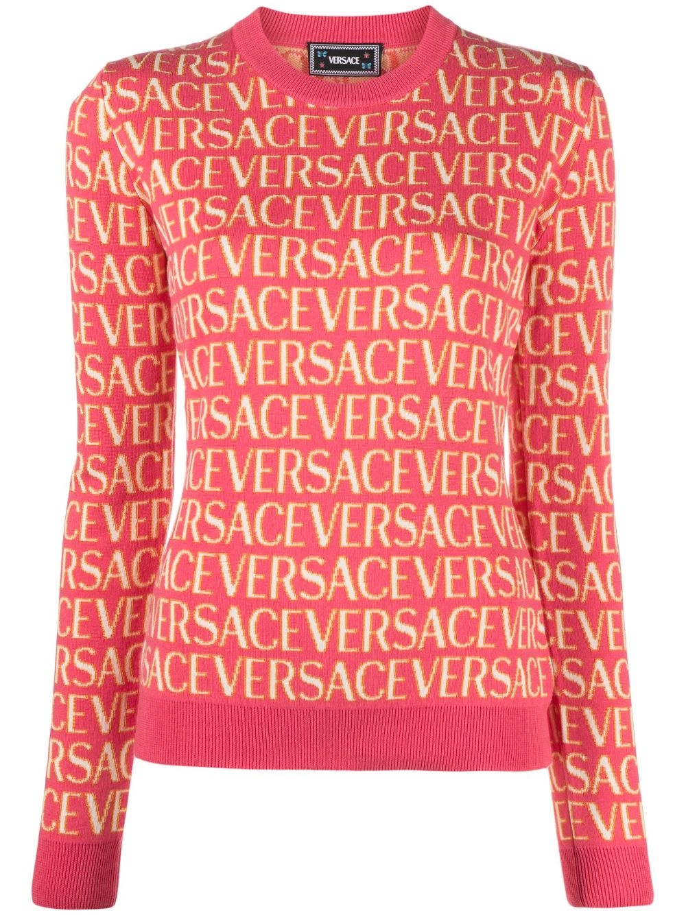 Versace Allover knitted top - 1