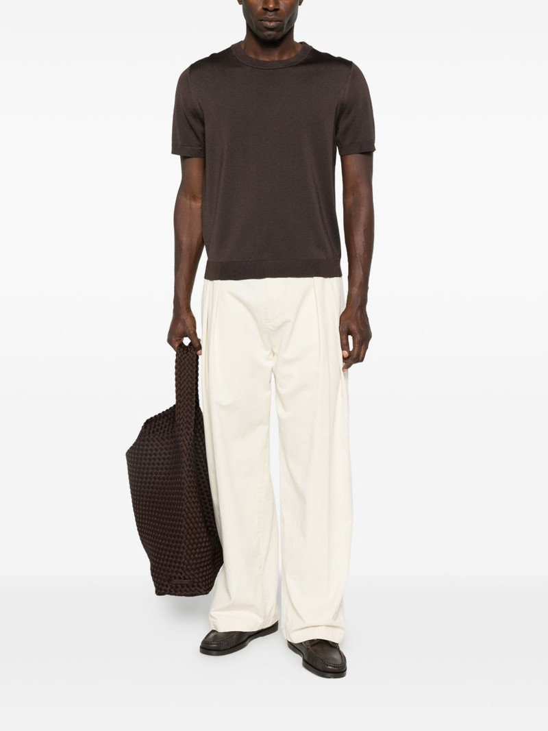 Sandro short-sleeve crew-neck T-shirt outlook