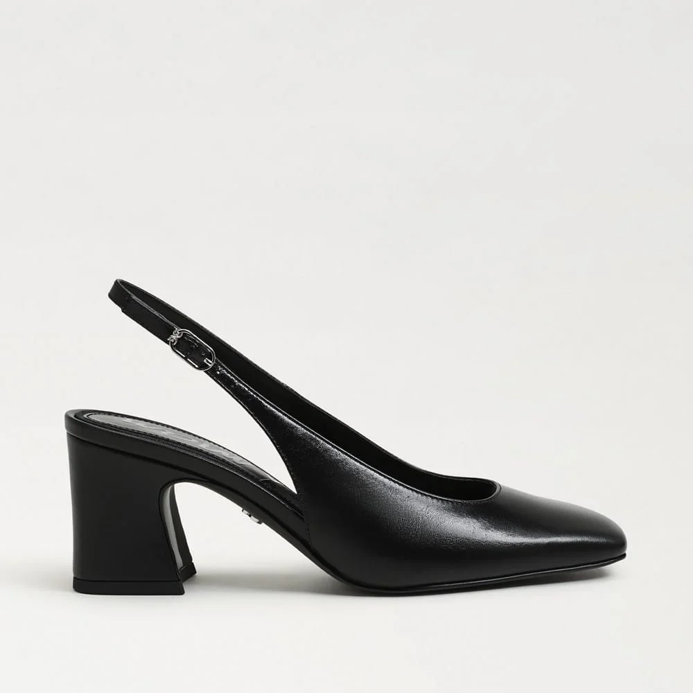 Lucille Block Heel Slingback - 1