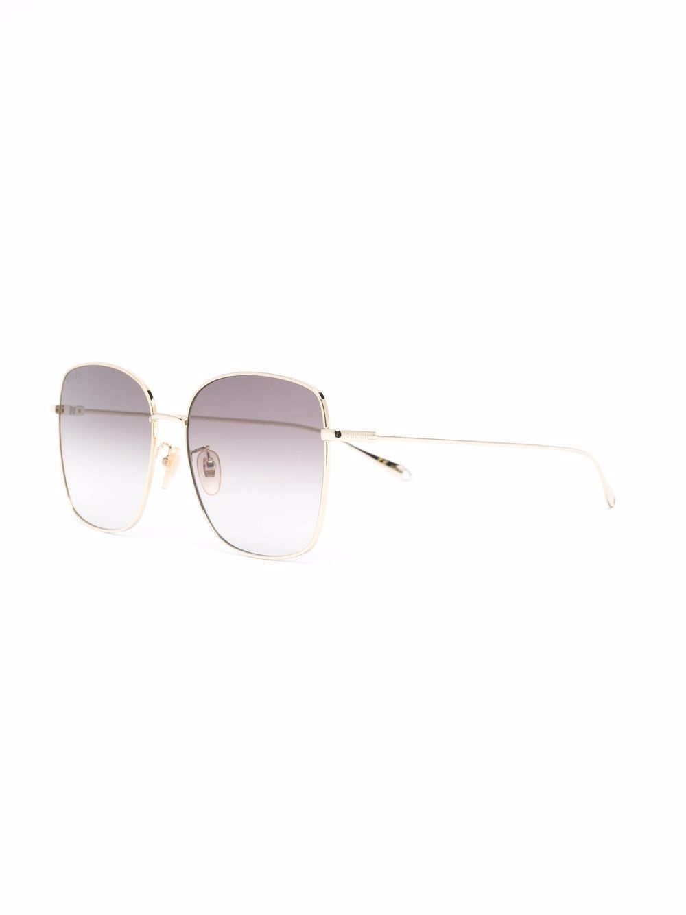 oversized-frame gradient sunglasses - 2