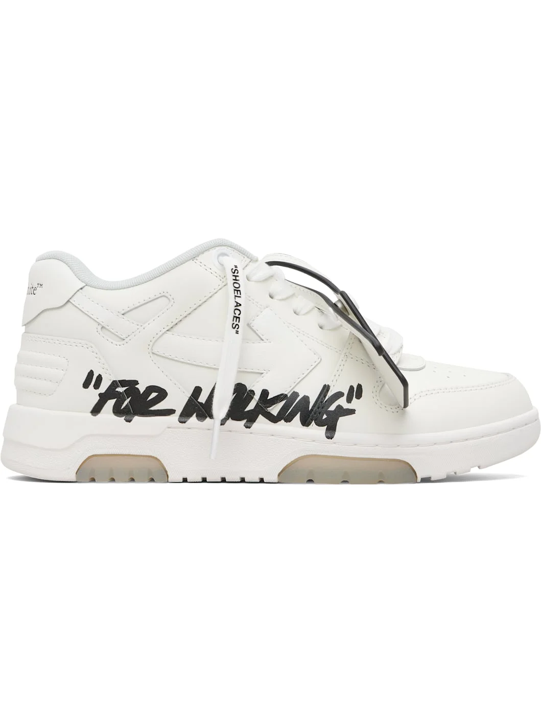 White Out Of Office 'For Walking' Sneakers - 1
