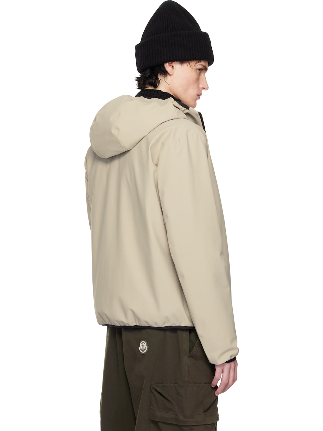 Beige Chalves Down Jacket - 3