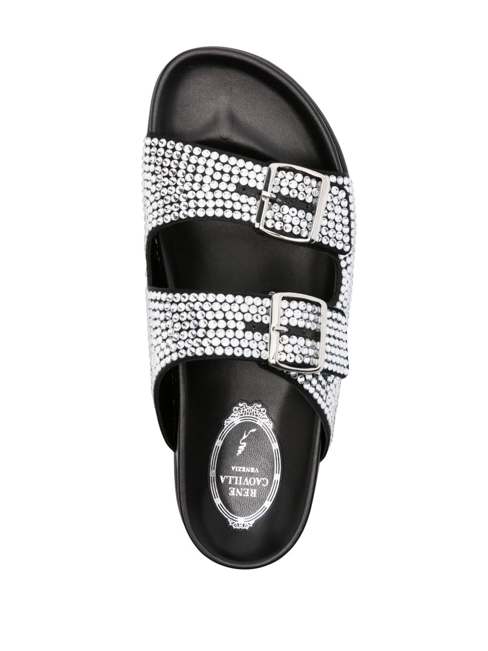 Emma crystal embellished sandals - 4