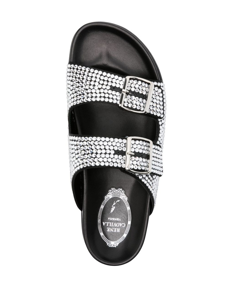 Emma crystal embellished sandals 4