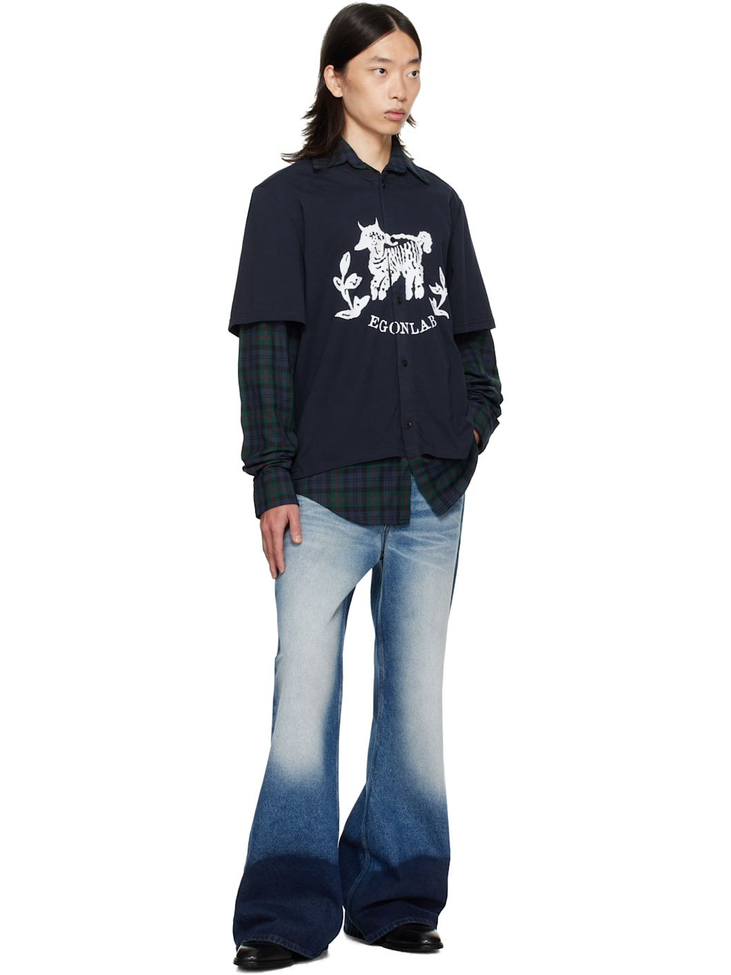Navy Moutono Shirt - 4