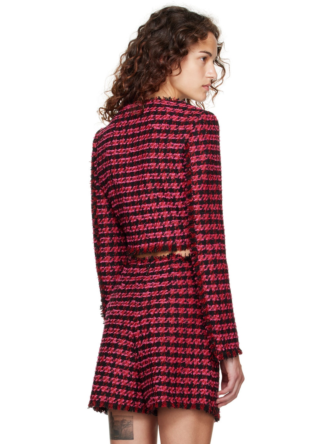 Pink Check Jacket - 3