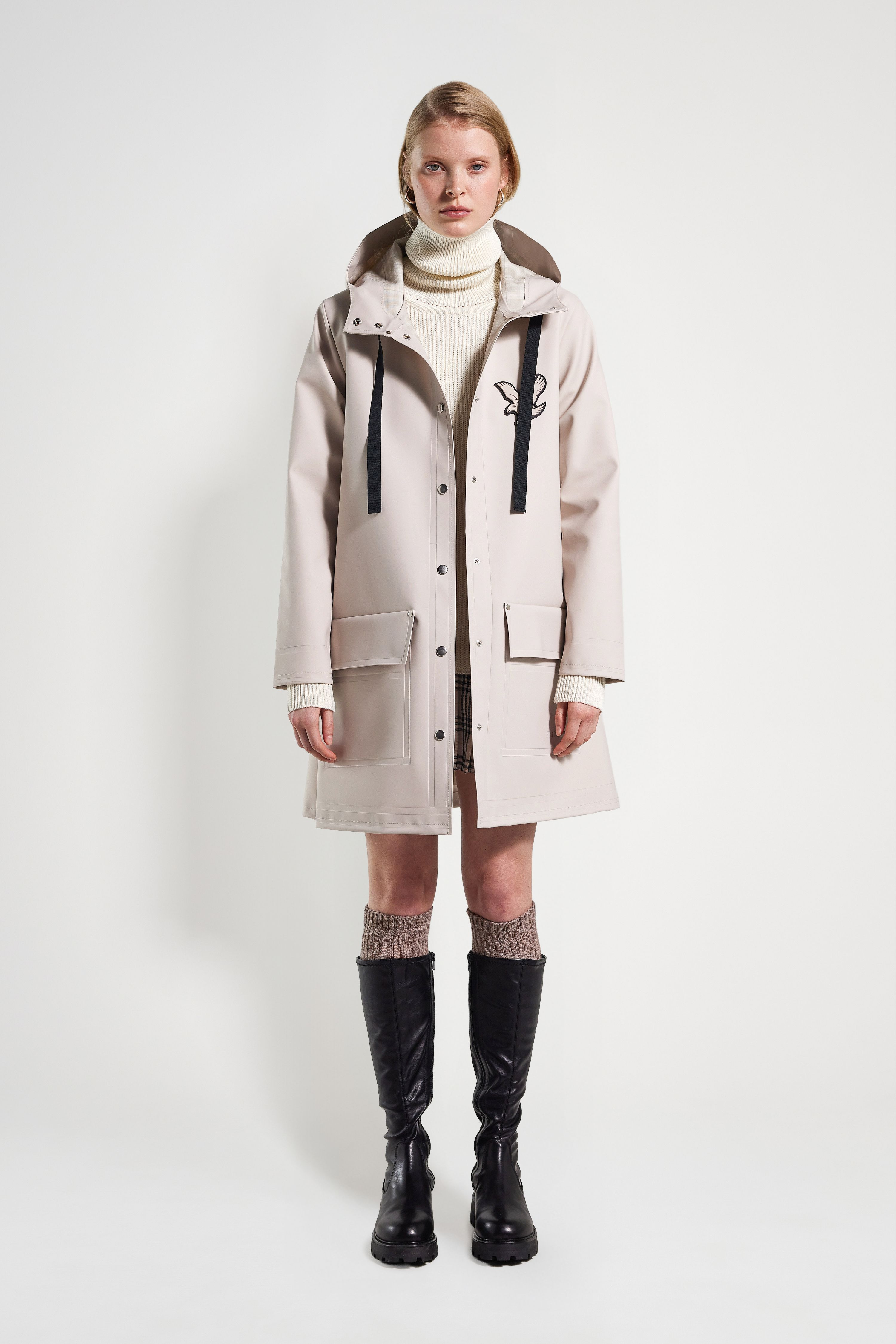 Women's Raincoat Light Sand - 2