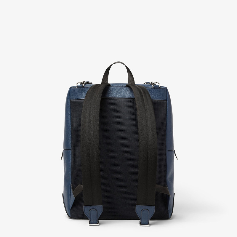 Fendi Lui Backpack Dark blue leather backpack 5