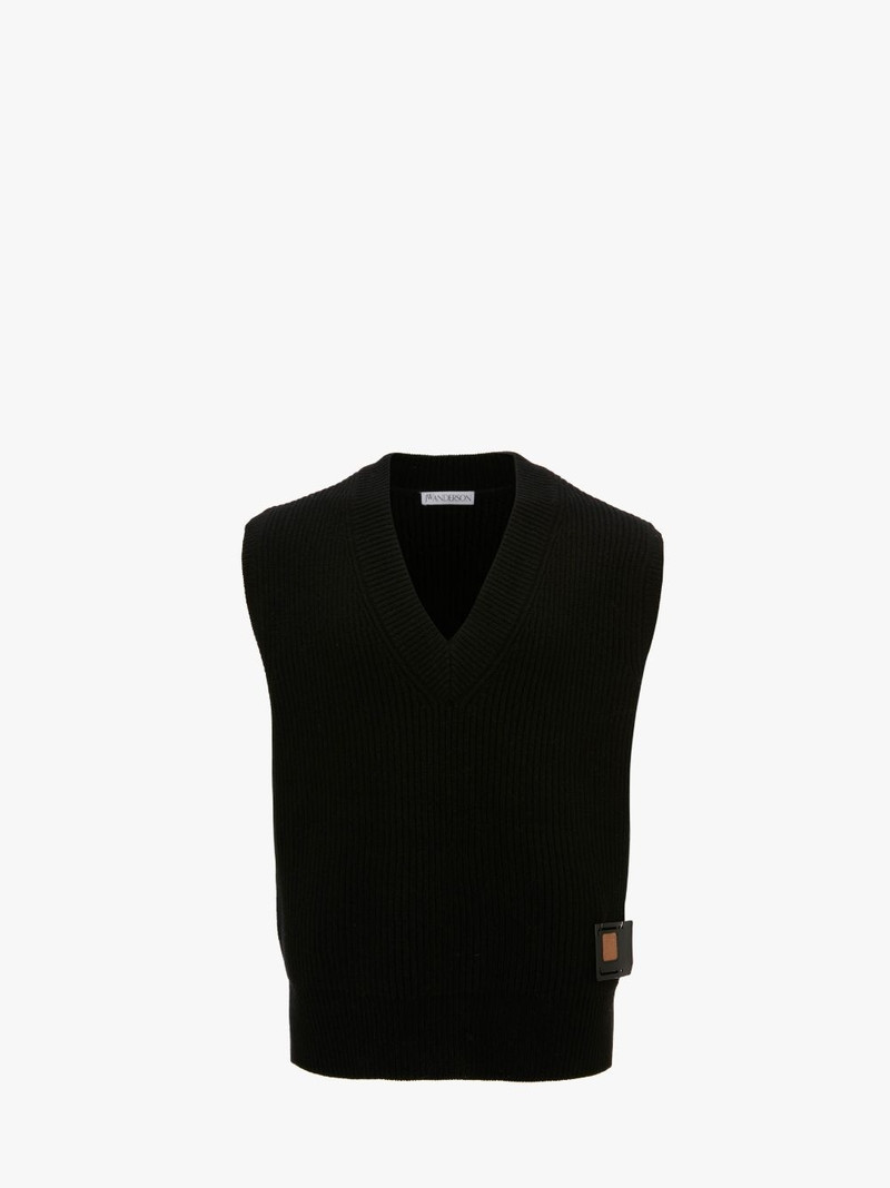 SIM CARD PATCH V NECK VEST 1