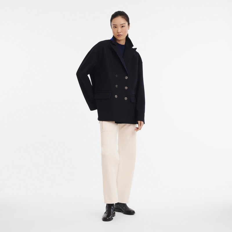 Fall-Winter 2023 Collection Pea coat Navy - OTHER 4
