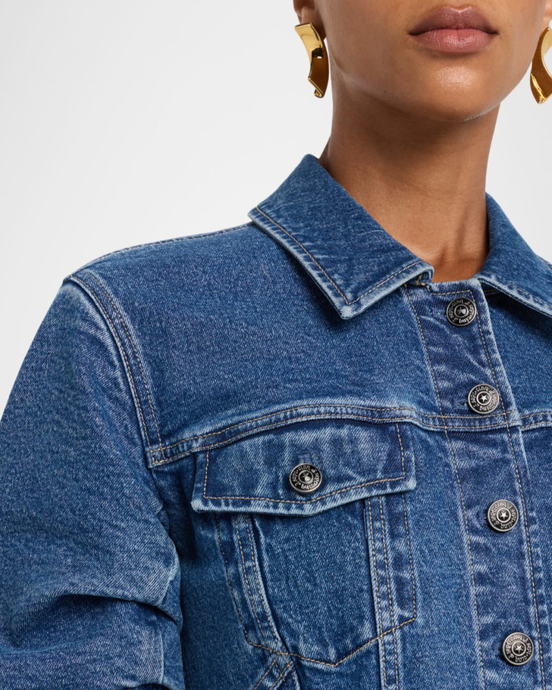 Gina Cinched Denim Jacket 5
