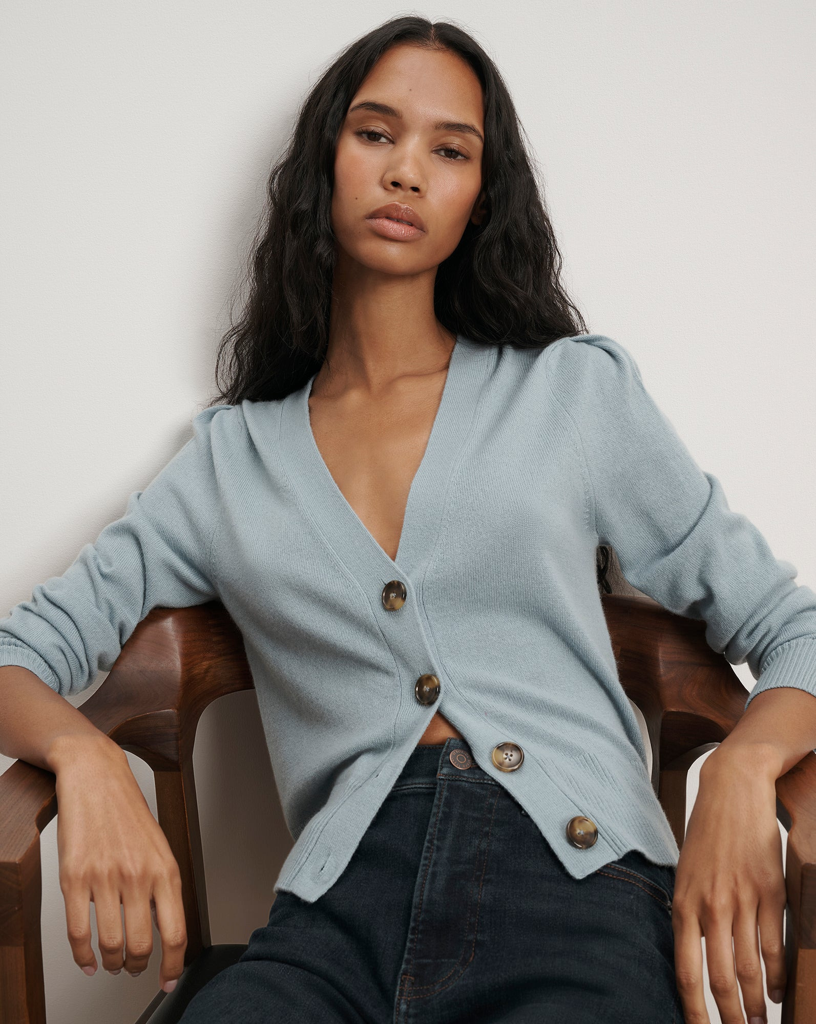 SOLENE CASHMERE CARDIGAN - 2