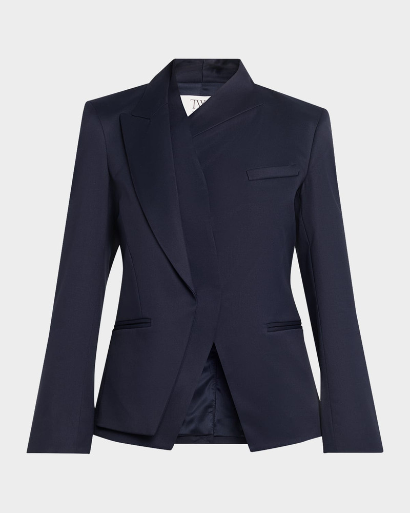 Micks Wife Asymmetric Blazer 1