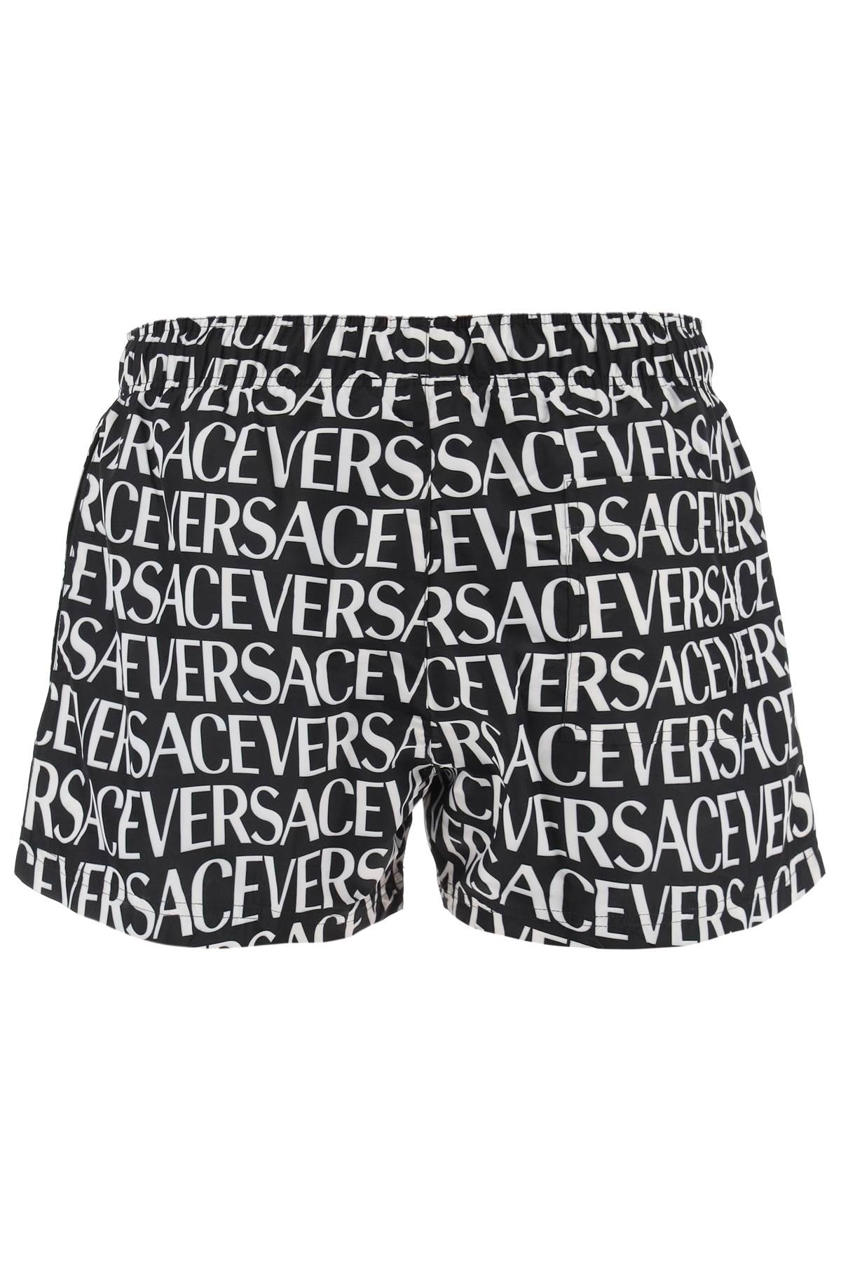 Versace Allover Swim Trunks - 3