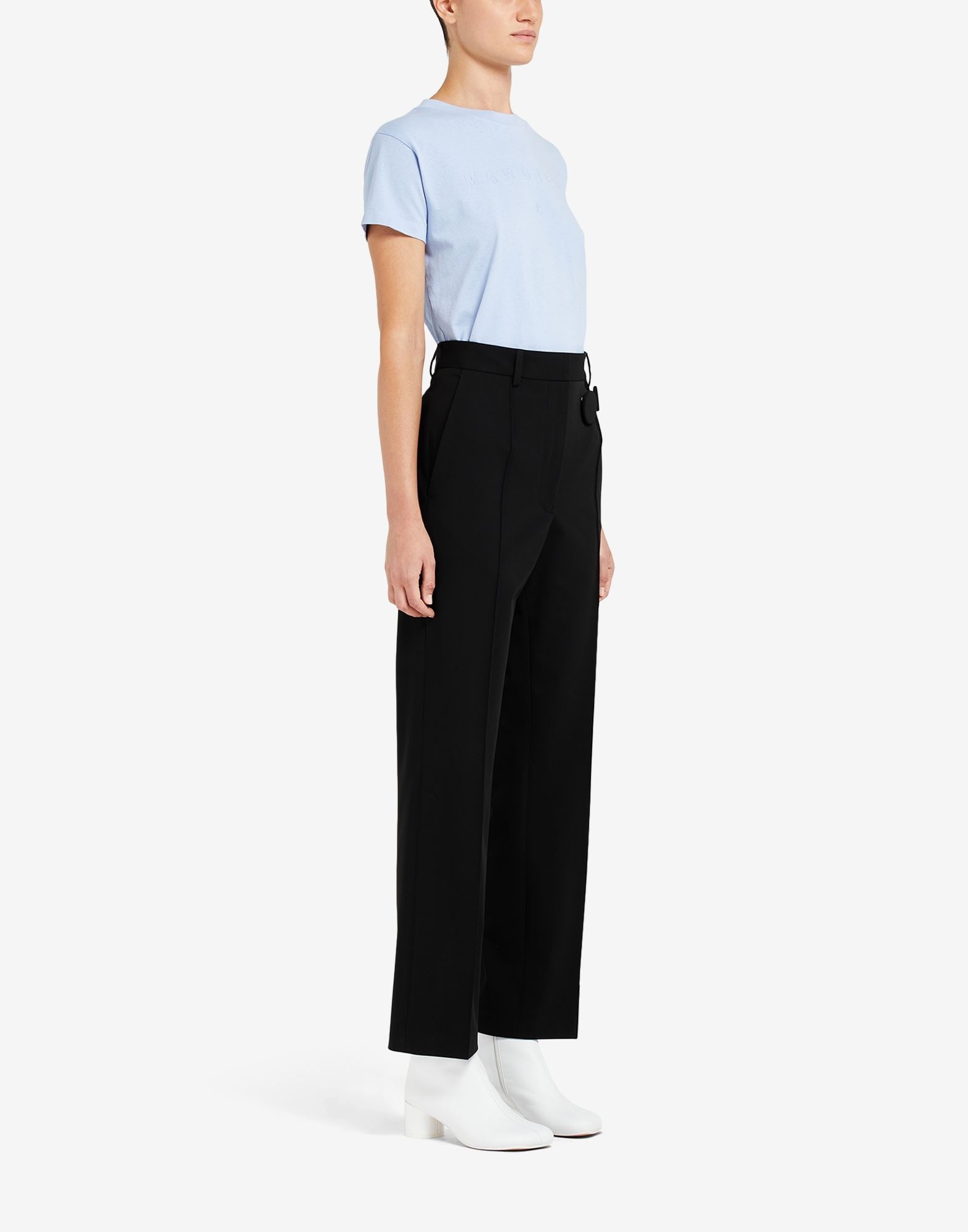 Badge pleated trousers - 3