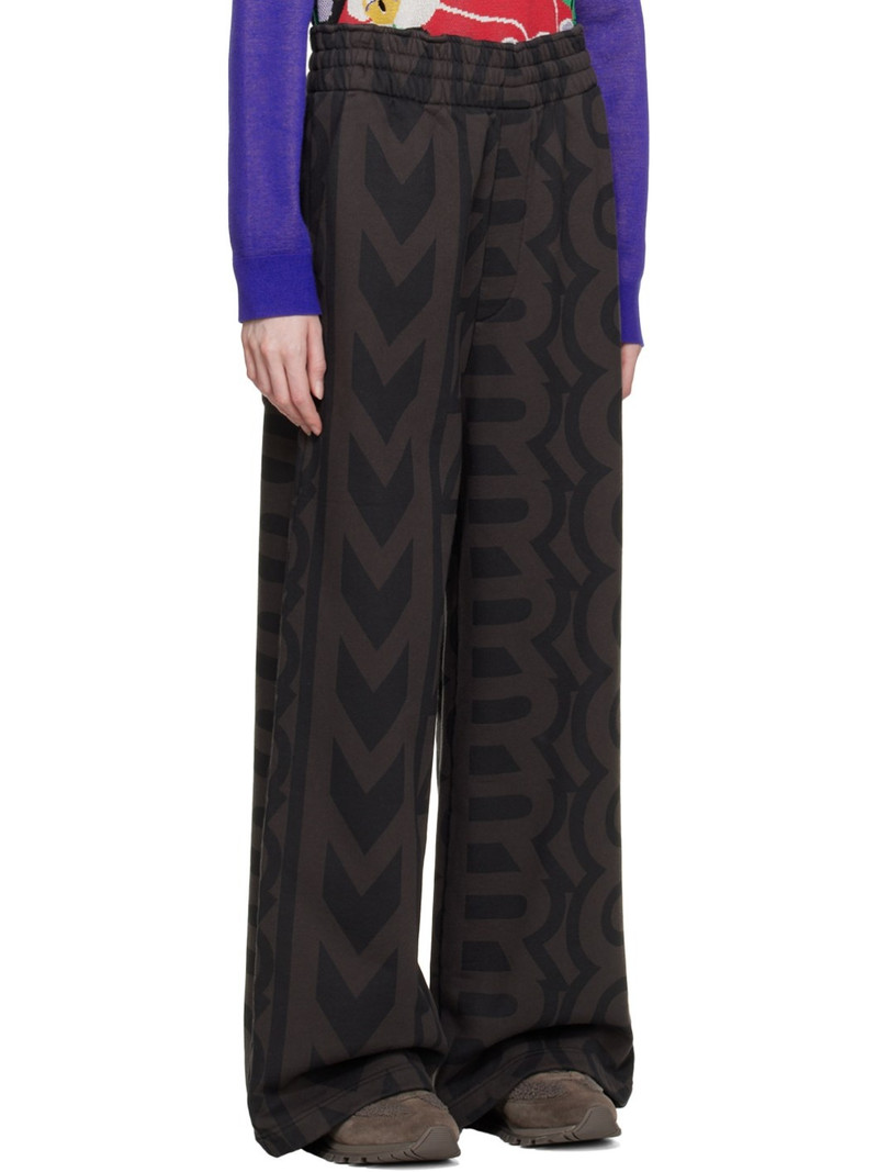 Brown & Black 'The Monogram' Lounge Pants 2